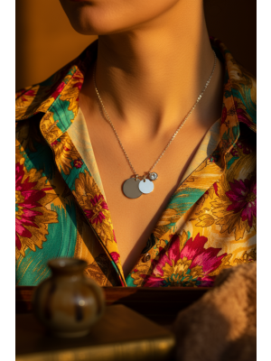 Personalised Birthday Necklace With Name And Date