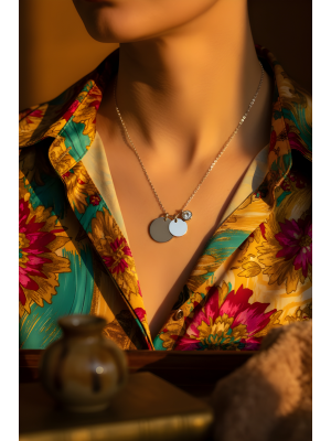 Personalised Birthday Necklace With Name And Date