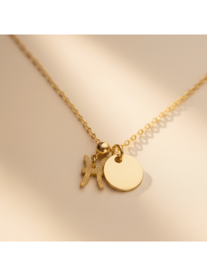 Personalised Birthday Necklace With Name And Date