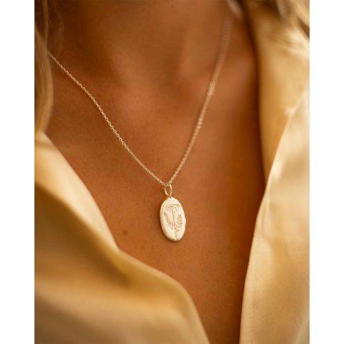 15mm With 8mm Disc Pendant Necklace