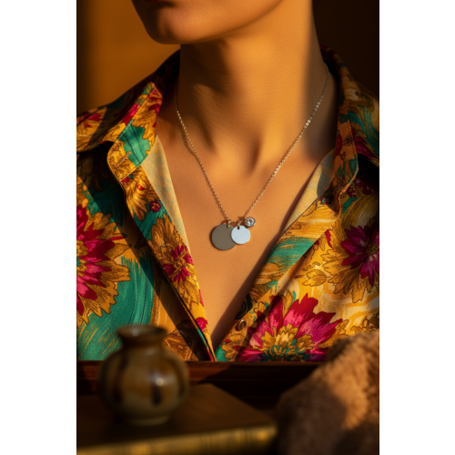 Personalised Birthday Necklace With Name And Date