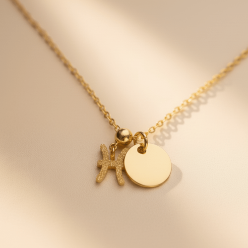 Personalised Birthday Necklace With Name And Date